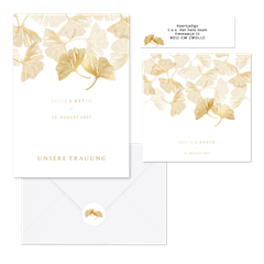 Hochzeit - Gingko Stempel