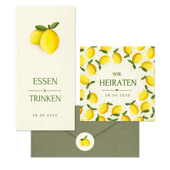 Hochzeit - Zitronen zur Sommerhochzeit