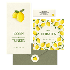 Hochzeit - Zitronen zur Sommerhochzeit