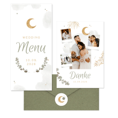 Hochzeitskartenset Arabian Vibes