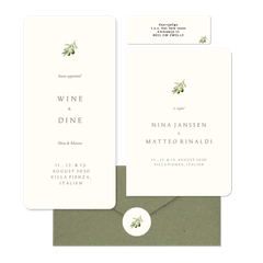 Hochzeit - Olivenzweig schlicht & einfach