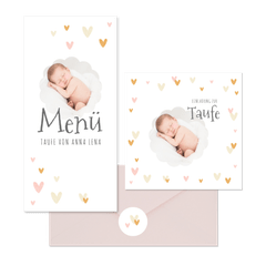 Taufe - Kleine Herzen