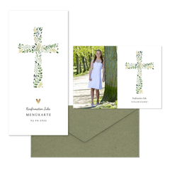 Konfirmation - Kreuz botanisch