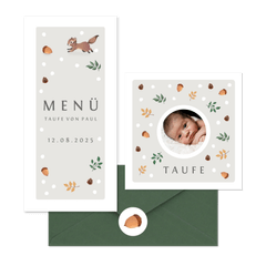 Taufe - Herbstlook