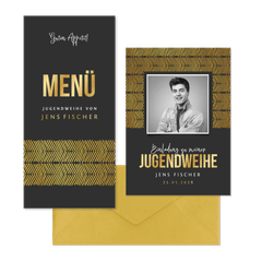 Jugendweihe - Goldstreifen