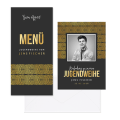 Jugendweihe - Goldstreifen