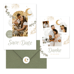 Hochzeitskartenset Arabian Vibes