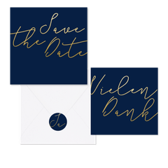 Hochzeit - Goldschrift