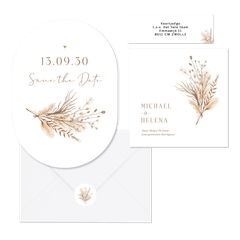 Hochzeit - Bohemien Trockenzweige Strauß