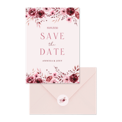 Hochzeit - Rosengesteck auf Rosa romantsich