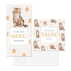 Taufe - Kleiner Tiger