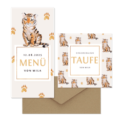 Taufe - Kleiner Tiger