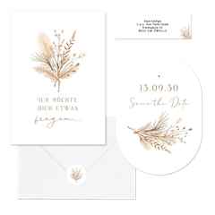 Hochzeit - Bohemien Trockenzweige Strauß