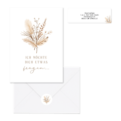 Hochzeit - Bohemien Trockenzweige Strauß