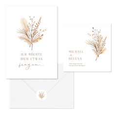 Hochzeit - Bohemien Trockenzweige Strauß