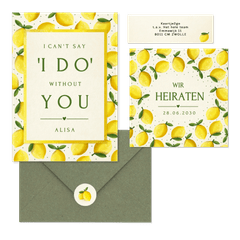 Hochzeit - Zitronen zur Sommerhochzeit