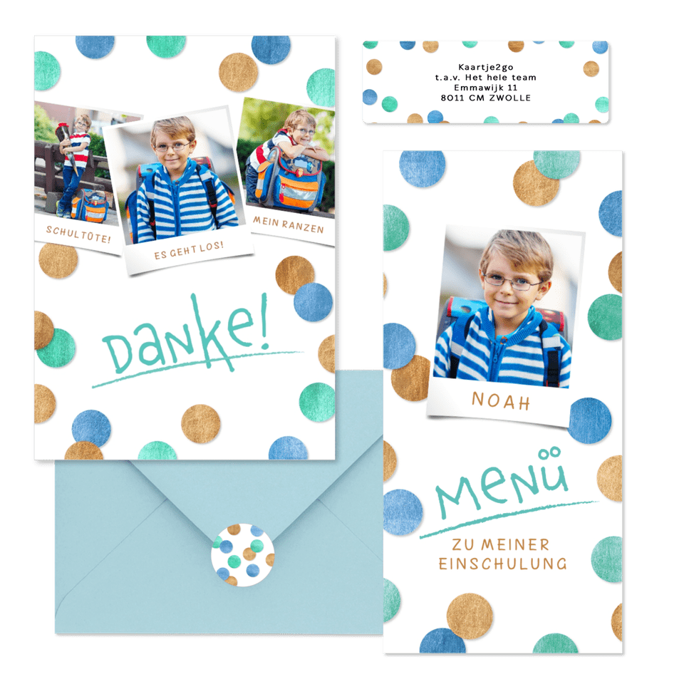 Einschulung - Konfetti J