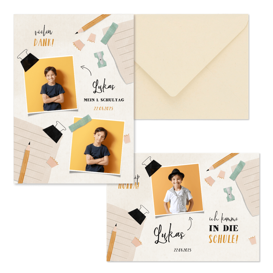 Einschulung - Bleistift & Papier