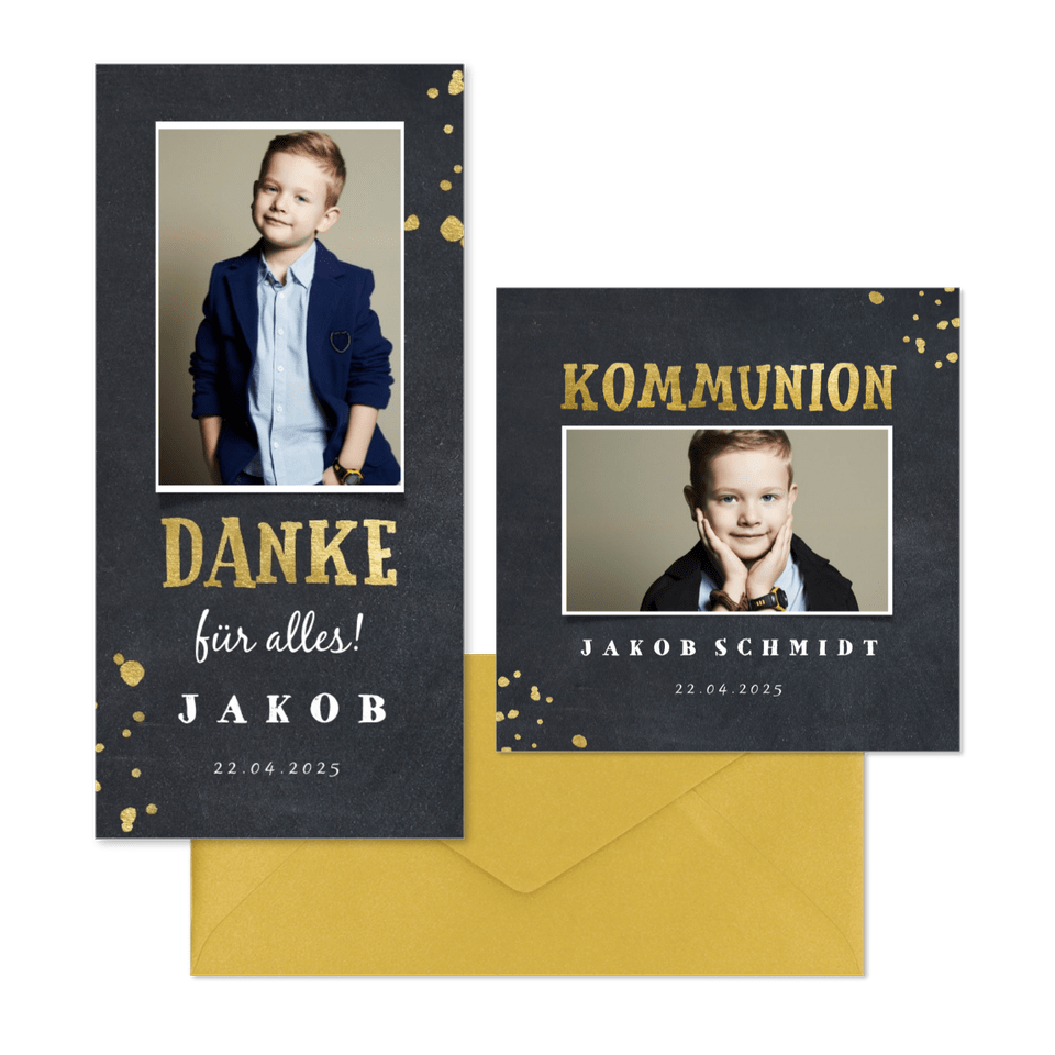 Kommunion - Kreidetafel 