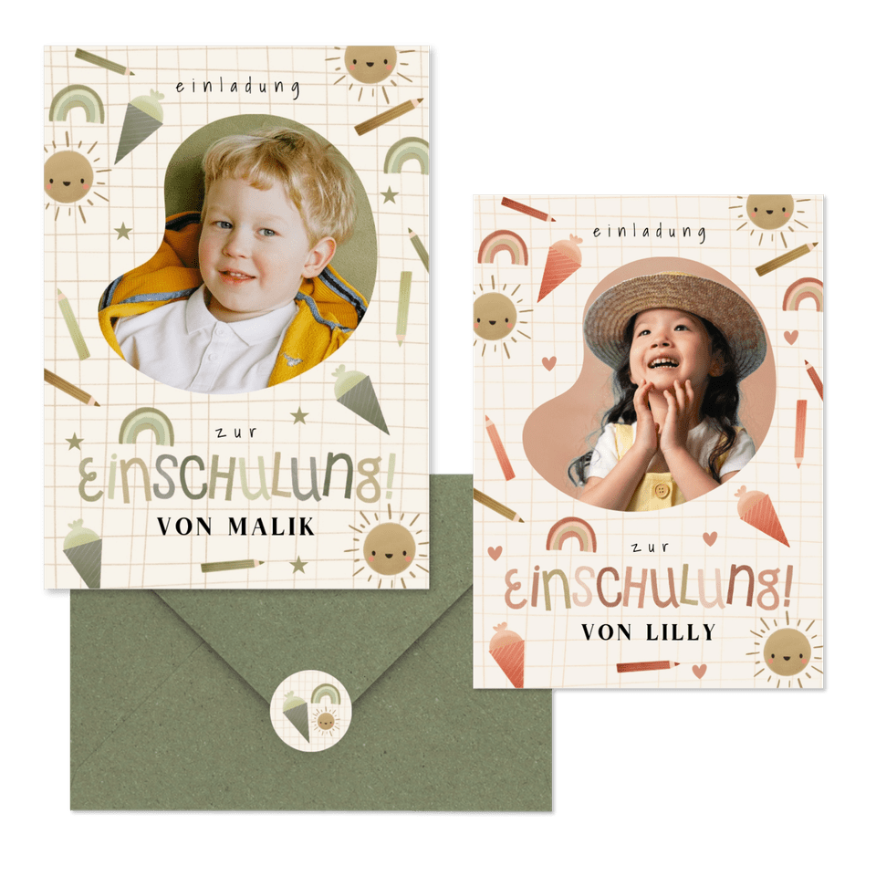 Einschulung - Kleine Symbole