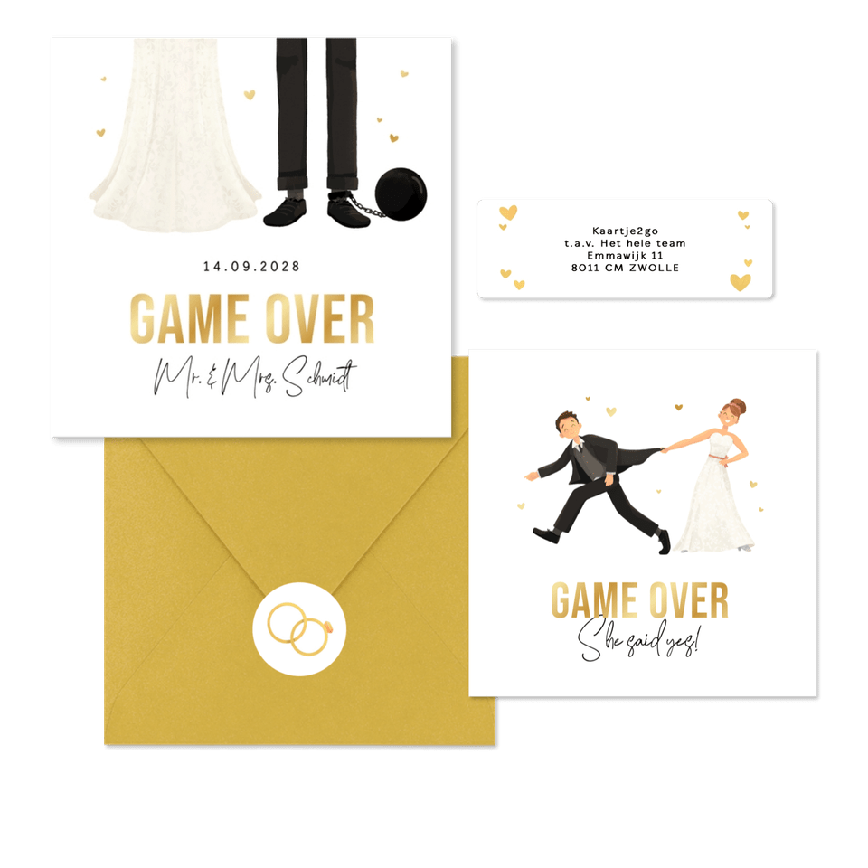 Hochzeit - Game over