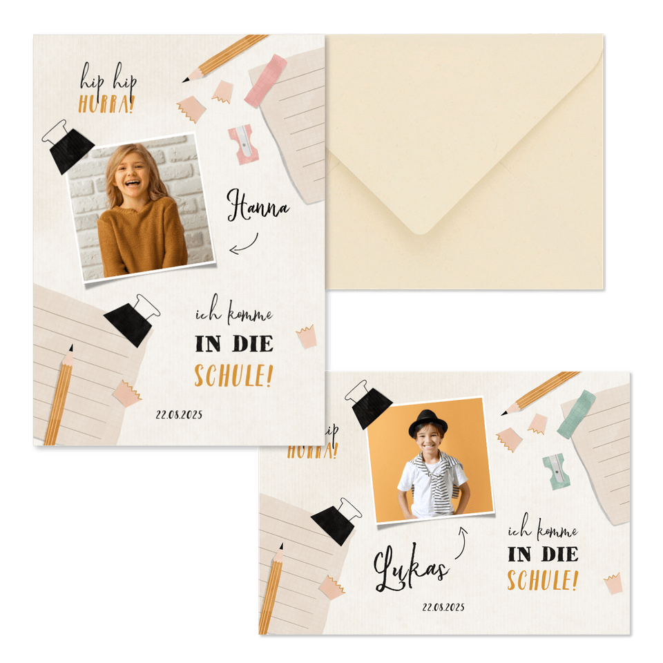 Einschulung - Bleistift & Papier