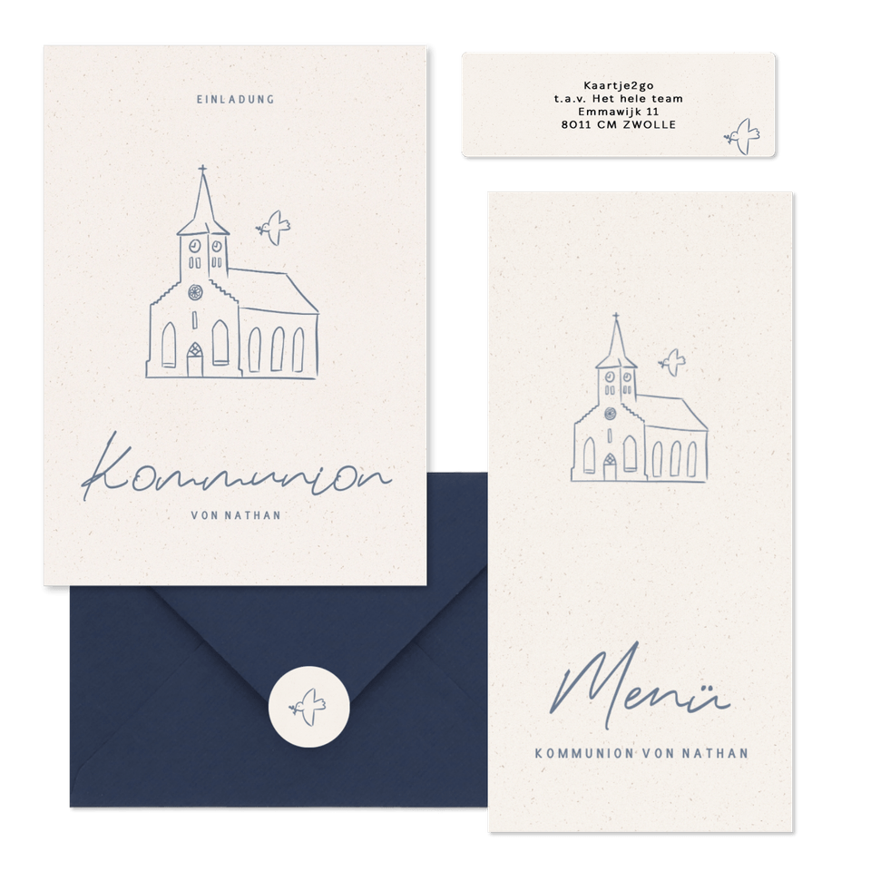 Kommunion - Kirchen Illustration