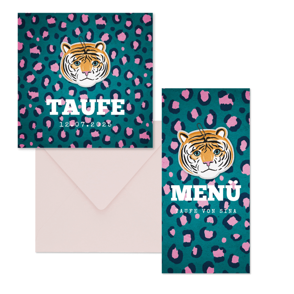 Taufe - Tigerprint
