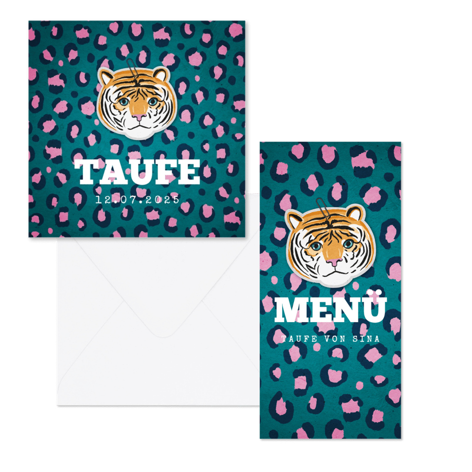 Taufe - Tigerprint