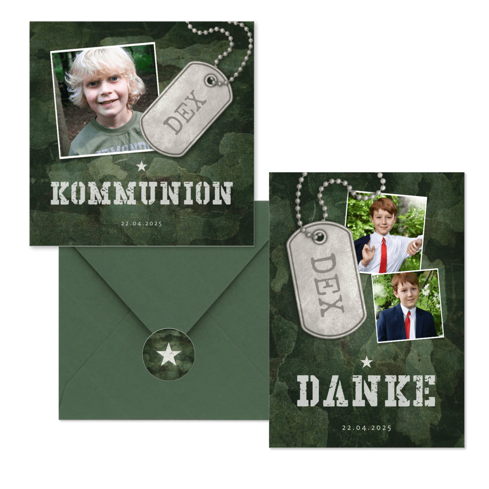 Kommunion - Military grün