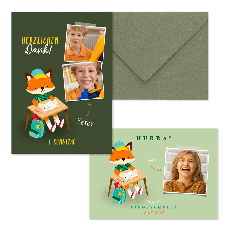 Einschulung - Kleiner Fuchs