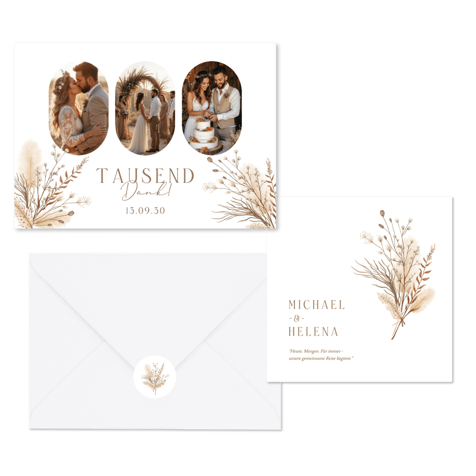 Hochzeit - Bohemien Trockenzweige L
