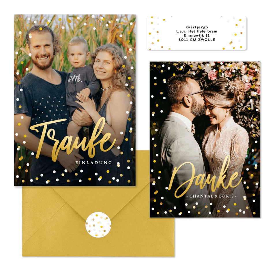 Hochzeit - Goldtexte