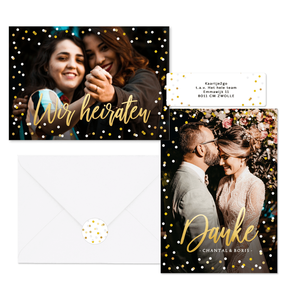 Hochzeit - Goldtexte