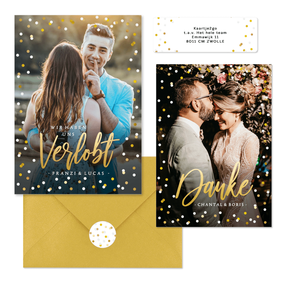 Hochzeit - Goldtexte