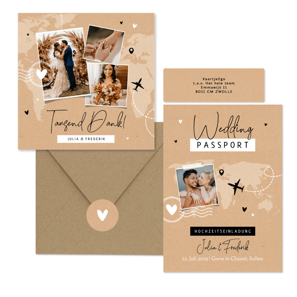 Hochzeit - Wedding Passport 