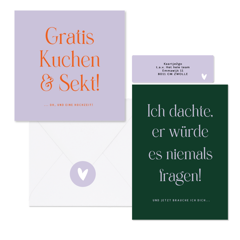 Hochzeit - Witzige Texte