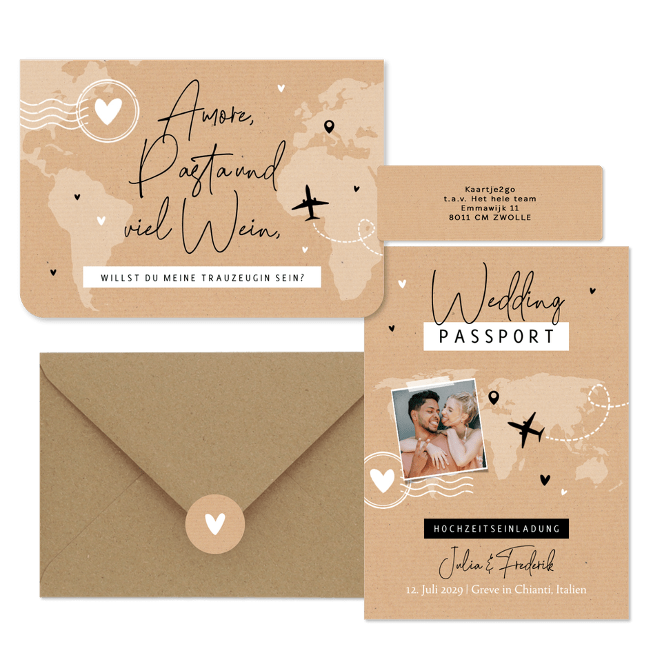 Hochzeit - Wedding Passport 