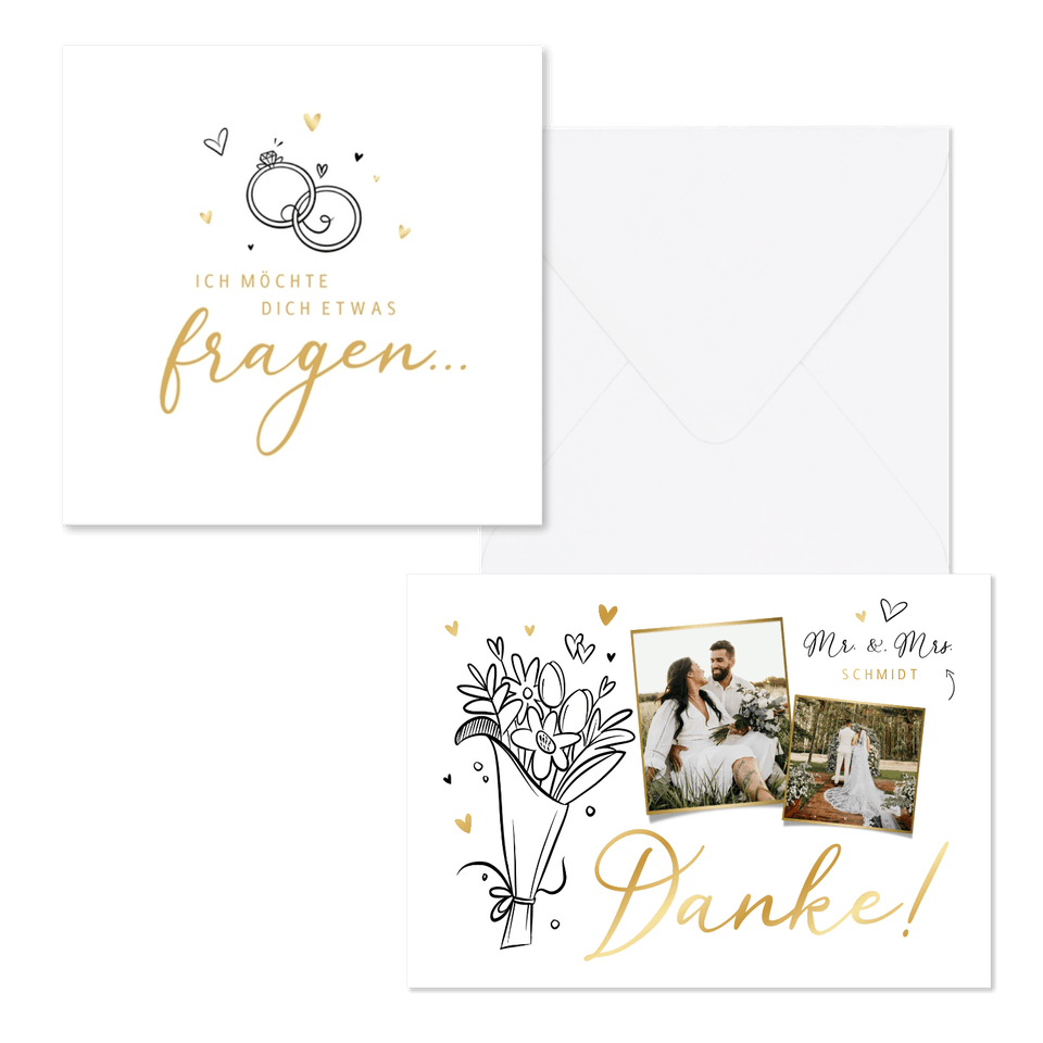 Hochzeit - Doodles 