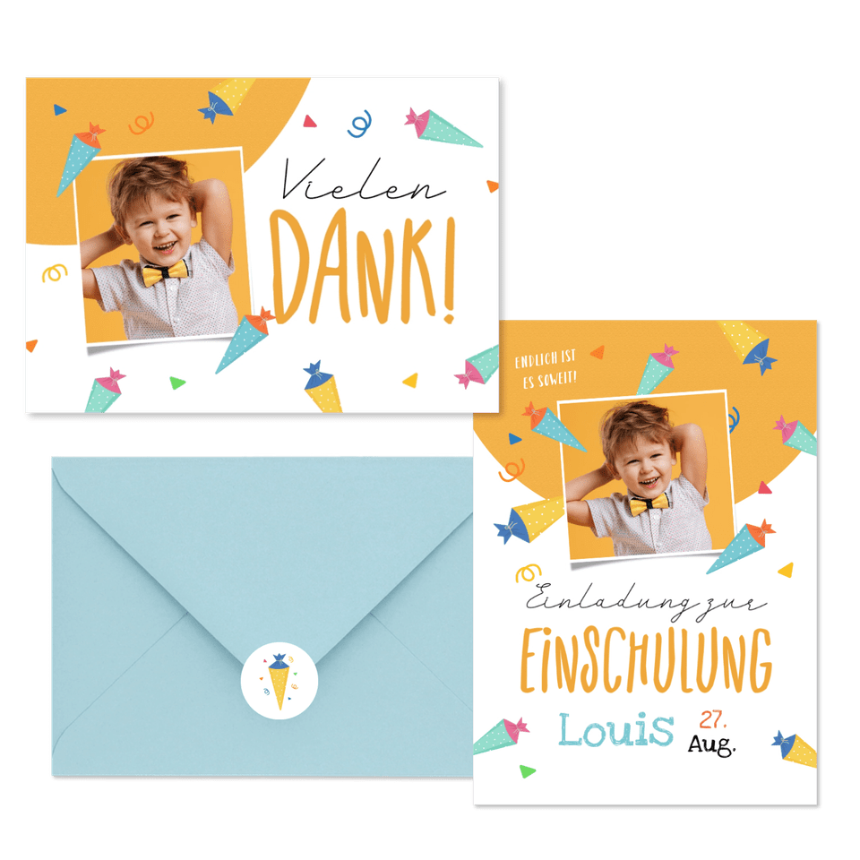 Einschulung - Kleine Schultüten