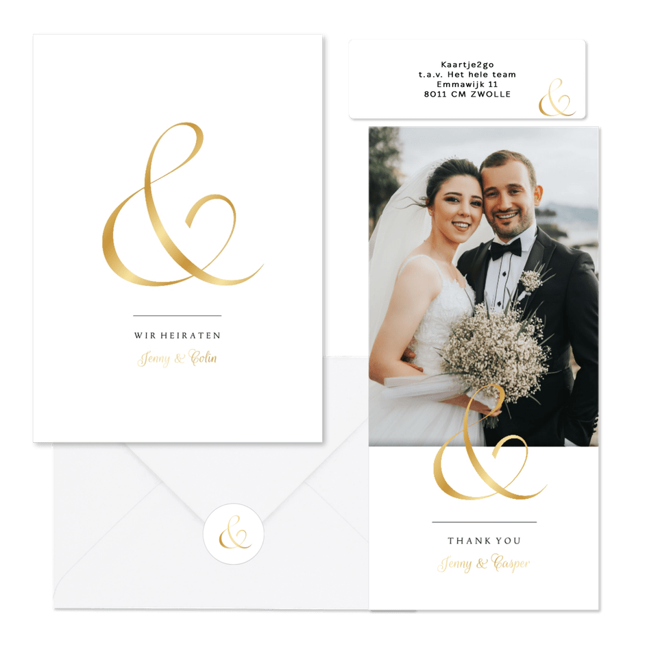 Hochzeit - Ampersand