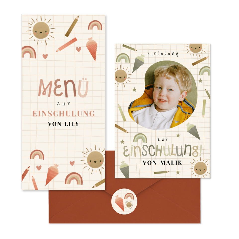 Einschulung - Kleine Symbole