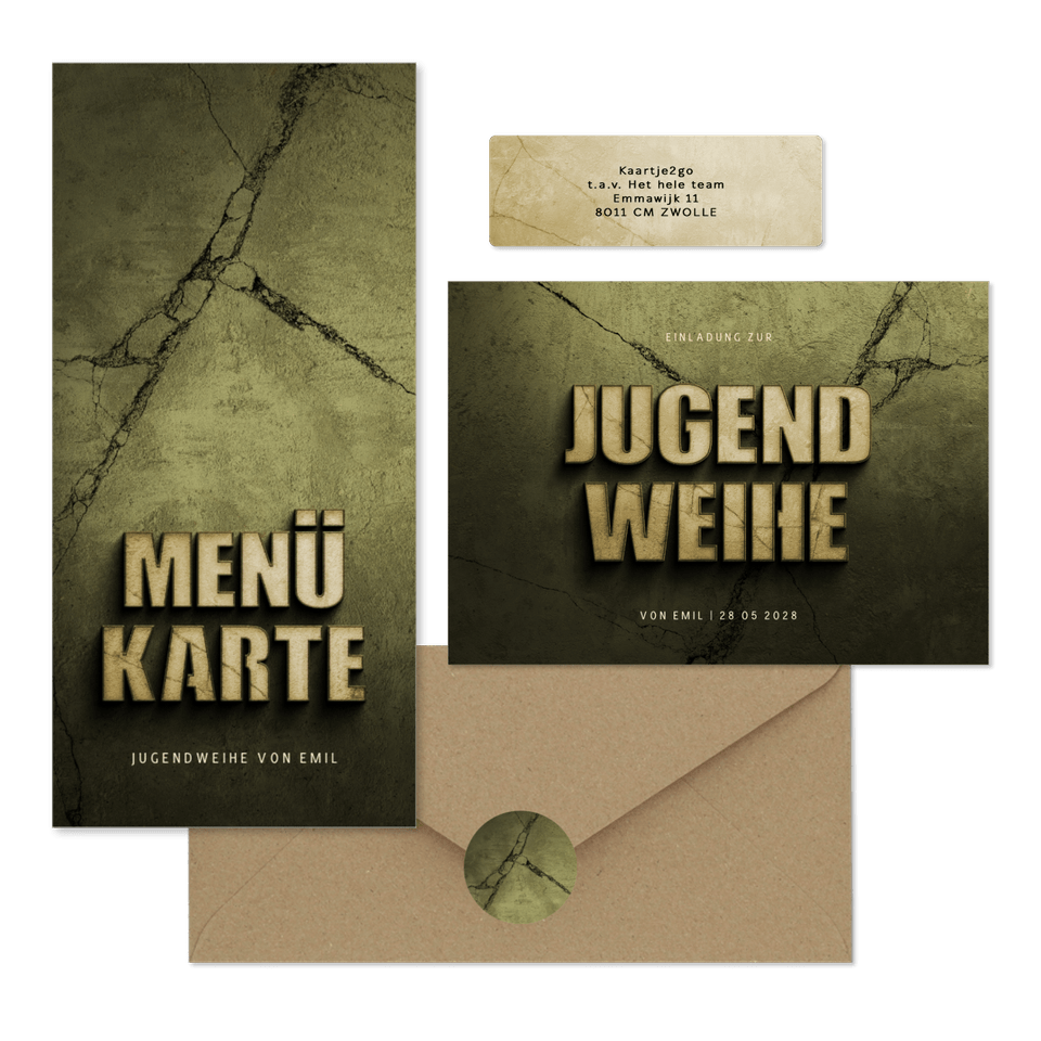 Jugendweihe - Betonlook